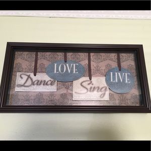 Inspirational wall decor